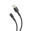 10 Ft. High-Speed Lightning to USB-A Charging and Sync Braided Cable - Black