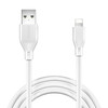 3.3 Ft. Macaron Stripes High-Speed Lightning to USB-A Charging and Sync Cable - White