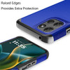 Shockproof Air Cushion Hybrid Case for Motorola Moto G Stylus 2025 - Classic Blue