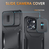 Combat Tough Series Hybrid Case with Camera Lens Cover for Motorola Moto G Stylus 2025 - Black