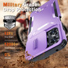 Combat Tough Series Hybrid Case with Camera Lens Cover for Motorola Moto G Stylus 2025 - Purple