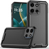Military Grade TUFF Rank Hybrid Armor Case for Motorola Moto G Stylus 2025 - Black