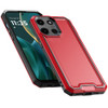 Military Grade TUFF Rank Hybrid Armor Case for Motorola Moto G Stylus 2025 - Red