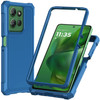Military Grade Rugged Hybrid Case for Motorola Moto G Stylus 2025 - Blue