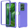 Military Grade Rugged Hybrid Case for Motorola Moto G Stylus 2025 - Purple