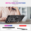 Military Grade Hybrid Case with Ring Grip for Motorola Moto G Stylus 2025 - Black