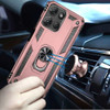 Military Grade Hybrid Case with Ring Grip for Motorola Moto G Stylus 2025 - Rose Gold