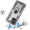 Military Grade Hybrid Case with Ring Grip for Motorola Moto G Stylus 2025 - Silver