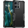 Military Grade Shockproof Hybrid Armor Case for Motorola Moto G Stylus 2025 - Black
