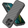 Military Grade Noble Hybrid Armor Case for Motorola Moto G Stylus 2025 - Grey
