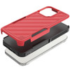 Military Grade Noble Hybrid Armor Case for Motorola Moto G Stylus 2025 - Red