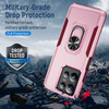 Military Grade TUFF Shockproof Hybrid Armor Case with Ring Grip for Motorola Moto G Stylus 2025 - Pink
