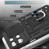Military Grade Superior Series Hybrid Case with Ring Grip and Camera Lens Cover for Motorola Moto G Stylus 2025