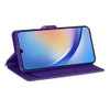 Extra Series Essential Leather Wallet Stand Case for Motorola Moto G Stylus 2025 - Purple