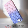 Floral Joy Diamond Crystal TPU Case for iPhone 16e - Light Blue Pink
