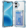 Vivid Hybrid Case with Card Slot for iPhone 16 Plus