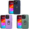 VALUE 3-PACK TUFF Hybrid Case with Ring Grip for iPhone 15 Pro - Green Navy Blue Purple