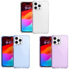 VALUE 3-PACK Military Grade Transparent Hybrid Case for iPhone 15 Pro Max - Blue Clear Purple