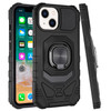 Military Grade Robotic Series Hybrid Case with Ring Grip for iPhone 15