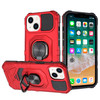 Military Grade Robotic Series Hybrid Case with Ring Grip for iPhone 15