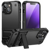 TUFF Hybrid Armor Case with Kickstand for iPhone 15