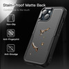 Military Grade TUFF Hybrid Armor Case for iPhone 15