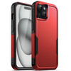 Military Grade TUFF Hybrid Armor Case for iPhone 15