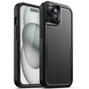 Military Grade TUFF Hybrid Armor Case for iPhone 15 Plus