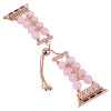 Pearl and Diamond Bracelet Band for Apple Watch 49mm / 46mm / 45mm / 44mm - Agate Pink