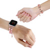 Pearl and Diamond Bracelet Band for Apple Watch 49mm / 46mm / 45mm / 44mm - Candy Pink