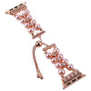 Pearl and Diamond Bracelet Band for Apple Watch 49mm / 46mm / 45mm / 44mm - Pearl Pink