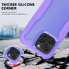 Military Grade TUFF Extreme Hybrid Armor Case for iPhone 16 Pro Max - Purple