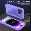 Military Grade TUFF Extreme Hybrid Armor Case for iPhone 16 Pro Max - Purple