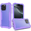 Military Grade TUFF Extreme Hybrid Armor Case for iPhone 16 Pro - Purple