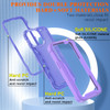 Military Grade TUFF Extreme Hybrid Armor Case for iPhone 16 Pro - Purple