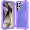 Military Grade TUFF Extreme Hybrid Armor Case for Samsung Galaxy S25 Ultra - Purple
