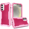 Military Grade TUFF Extreme Hybrid Armor Case for Samsung Galaxy S25 - Hot Pink