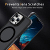 InFrame Series Shatterproof MagSafe Case with Camera Ring Stand for iPhone 16 Pro Max - Black