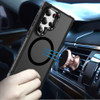 InFrame Series Shatterproof MagSafe Case with Camera Ring Stand for Samsung Galaxy S23 Ultra - Black