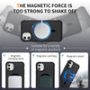 InFrame Series Shatterproof MagSafe Case with Camera Ring Stand for iPhone 11 - Black