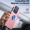 Military Grade 360 Rotating Ring Grip Hybrid Case for Motorola Moto G Stylus 2025 - Pink