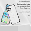 MagSafe Transparent Protective Bumper Case for iPhone 16 Pro Max - Black