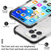 MagSafe Transparent Protective Bumper Case for iPhone 16 Pro Max - Black