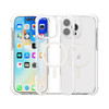 MagSafe Transparent Protective Bumper Case for iPhone 16 Pro Max - White