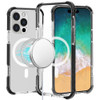 MagSafe Transparent Protective Bumper Case for iPhone 16 Pro - Black