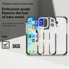 MagSafe Transparent Protective Bumper Case for iPhone 16 Pro - Black