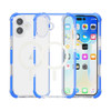 MagSafe Transparent Protective Bumper Case for iPhone 16 Plus - Blue
