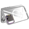 Dazzle Series MagSafe Hybrid Case with Kickstand Ring Holder for iPhone 16 Pro - Clear