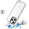 HD Crystal Transparent MagSafe Case for iPhone 16 Pro Max - Clear