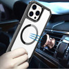 HD Crystal Transparent MagSafe Case for iPhone 13 Pro Max - Black